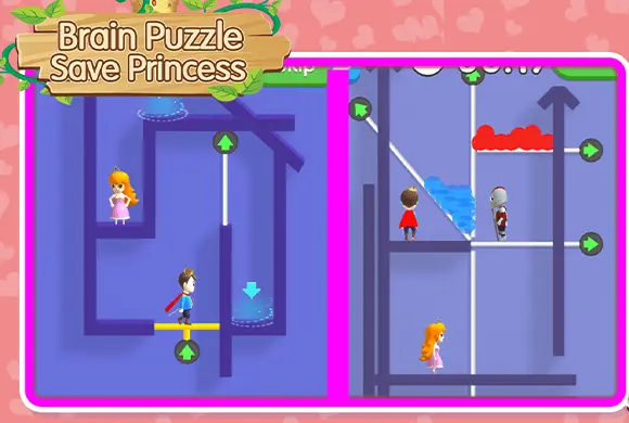 Brain Puzzle Save Princess 