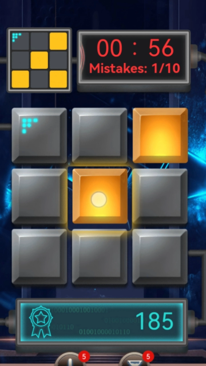 Tetris Puzzle MiniGame